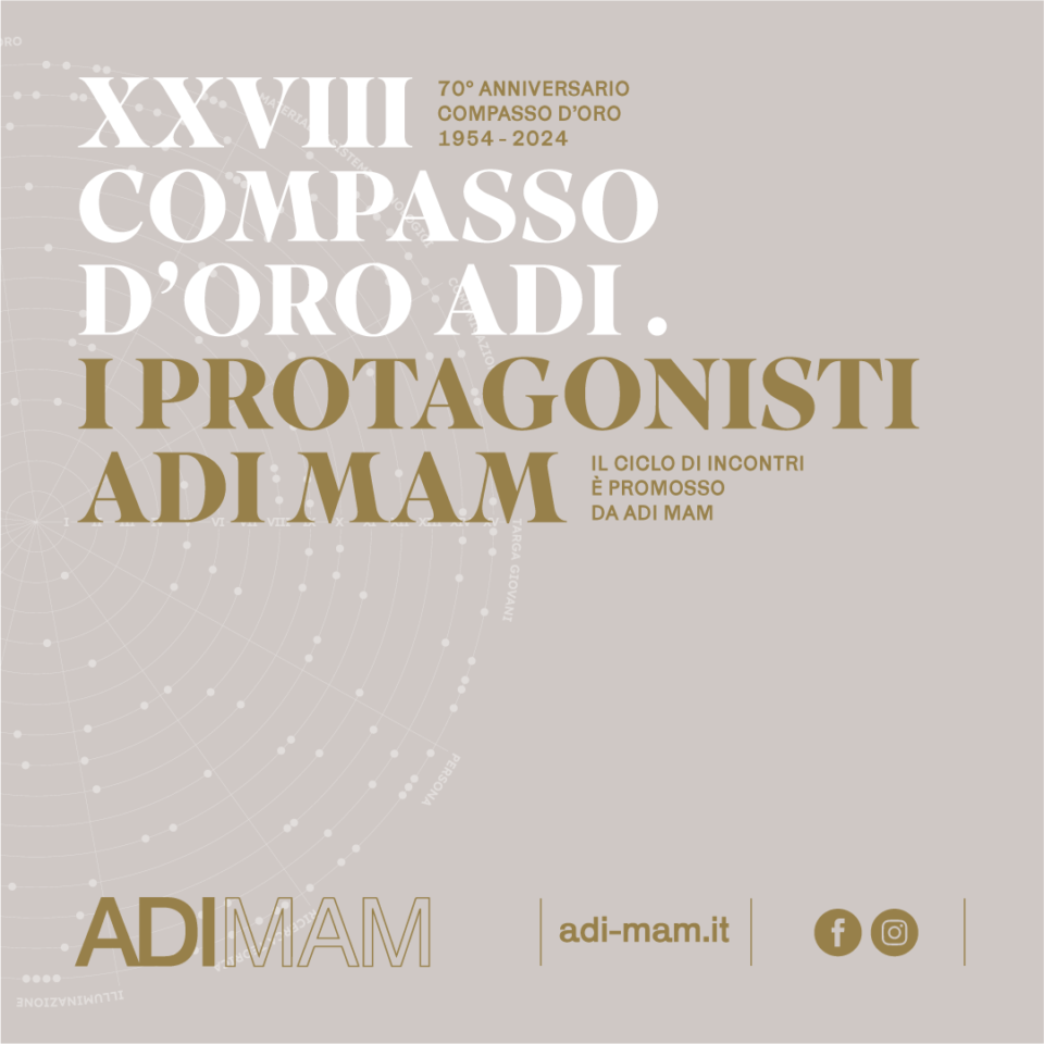 XXVIII COMPASSO D'ORO ADI MAM